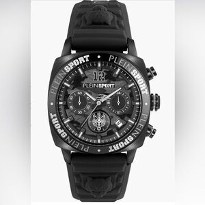 Plein Sport Black Chronograph Watch